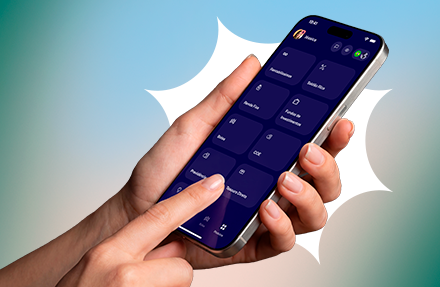 Aplicativo da Rico com opções de investimentos acessíveis pelo celular