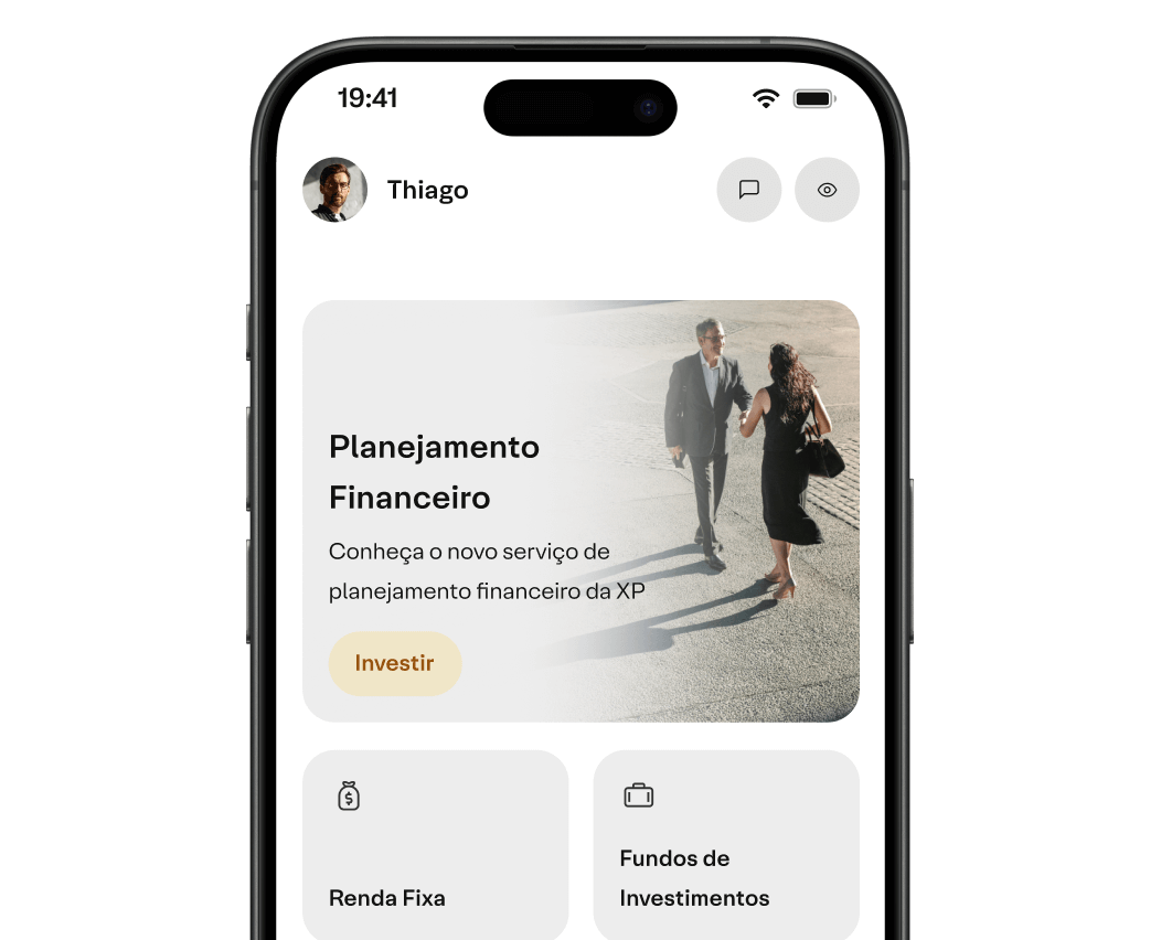 Produtos exclusivos XP